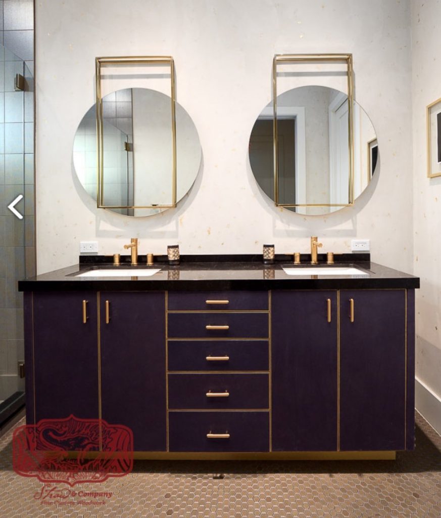 -Leather and brass vanity. -Wood for tables, order yours today. -cool kid -Architect for leather vanity job @digarchitecture -client for leather vanity job #awesome #strawwoodwork